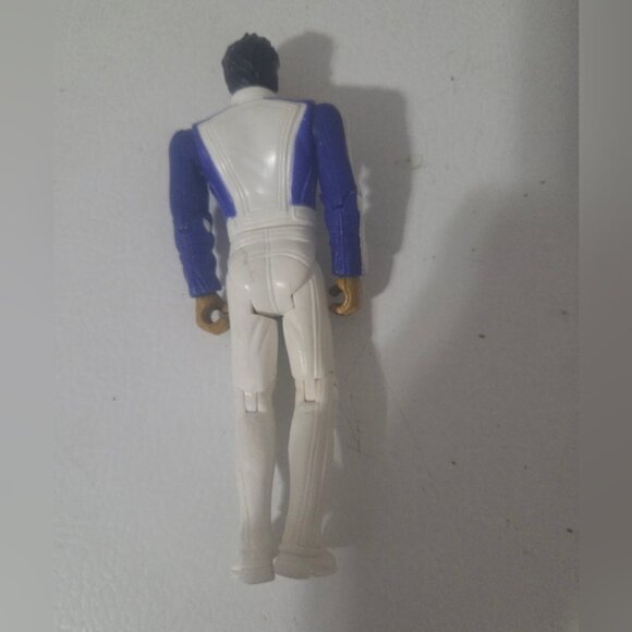 Speed Racer Mach 5 Action Figure 2008 Blue White Race Suit, 3.5 - Picture 2 of 5
